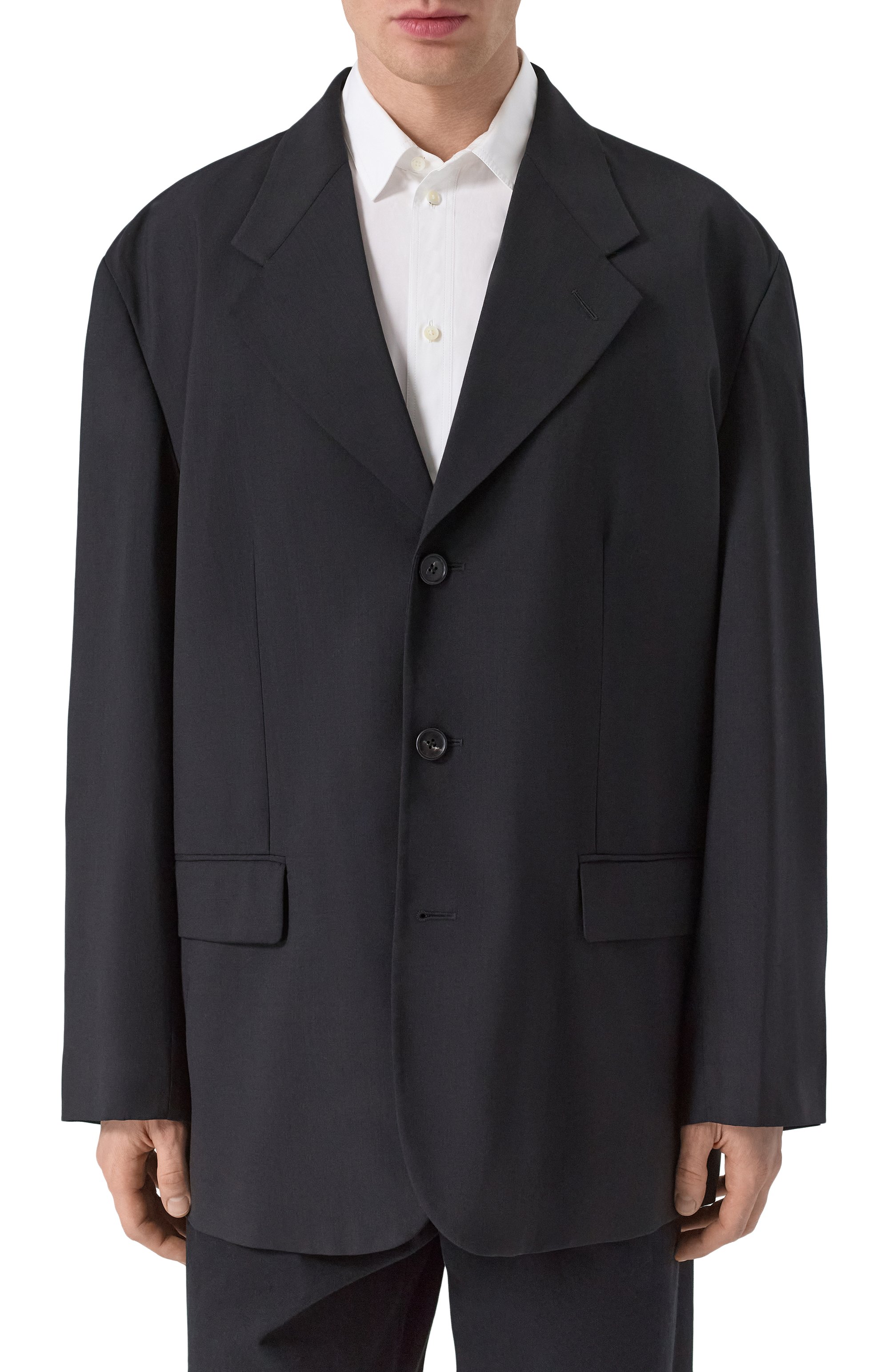 Шерстяной пиджак MM6, арт. SH0BN0011/M35080, фото 4