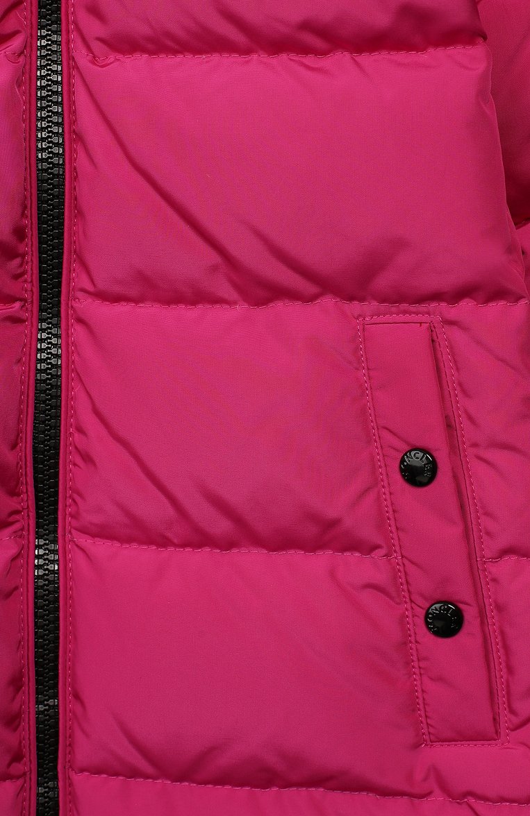 Детский комплект из комбинезона и куртки nantua MONCLER фуксия цвета, арт. E2-954-75329-15-57244/12-14A | Фото 6 (Материал подклада: Синтетический материал; Статус проверки: Проверена категория, Проверено; Материал внешний: Полиэстер, Синтетический материал; Рукава: Длинные; Материал утеплителя: Пух и перо; Девочки Кросс-КТ: Комбинезон-верхняя одежда; Драгоценные камни: Проставлено; Материал сплава: Проставлено; Кросс-КТ: Зима; Ростовка одежда: 12 лет | 152 см, 16 лет | 164 см)