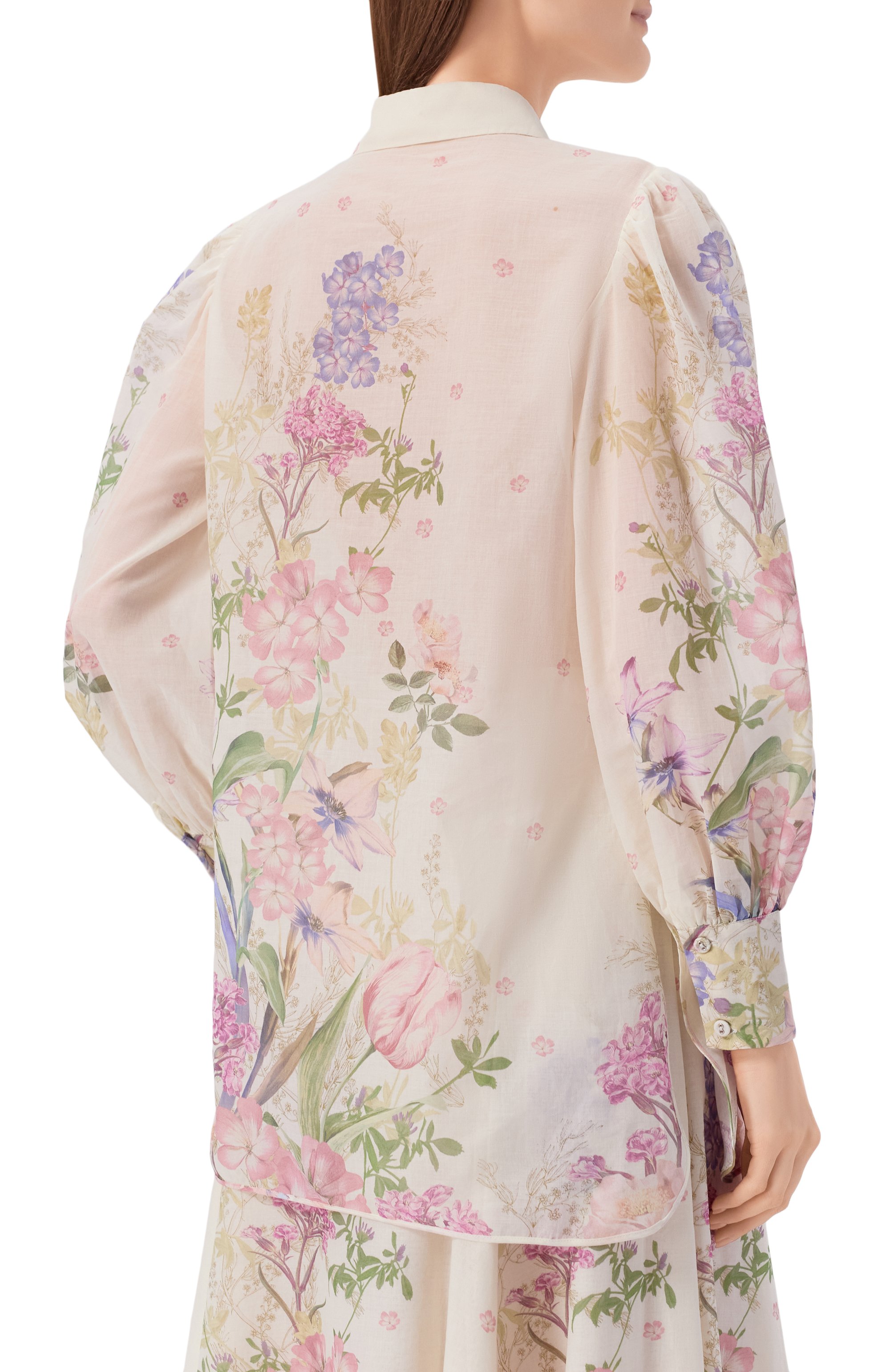 Хлопковая блузка CHARO RUIZ IBIZA, арт. 266200, фото 4