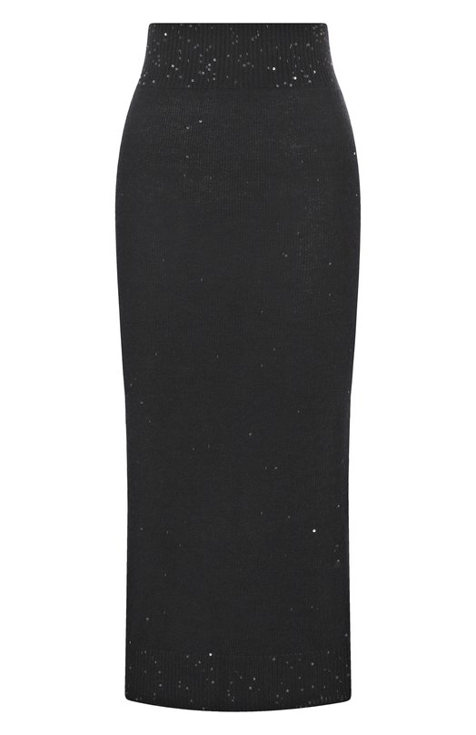 Юбка из шерсти и кашемира Lorena Antoniazzi SM15A/2989 Синий SM15A/2989