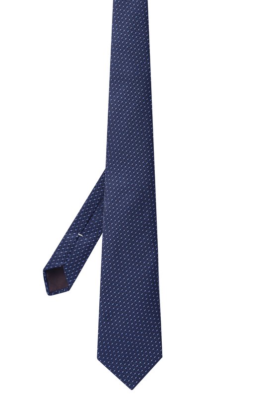 Шелковый галстук Canali 18/HJ04375 Синий  18/HJ04375 Фото 3