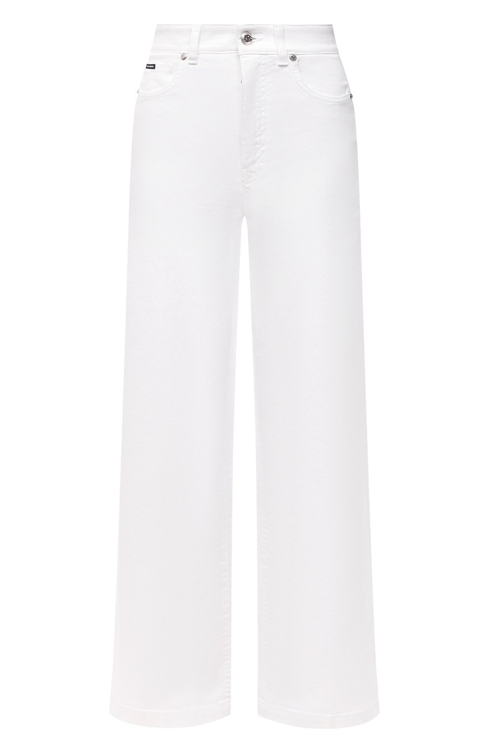 Джинсы DOLCE & GABBANA белого цвета по цене 82550 руб., арт. FTB0KD/G899I, фото 1 Джинсы DOLCE & GABBANA, арт. FTB0KD/G899I, фото 1