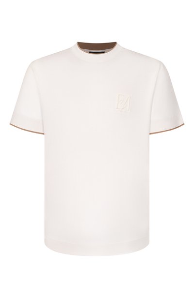 Мужская футболка из лиоцелла и хлопка EMPORIO ARMANI, арт. EM006766/AF10017