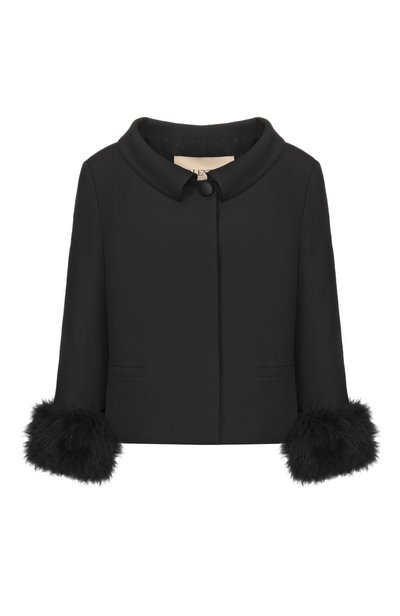 Женский жакет из шерсти и шелка VALENTINO, арт. 9B3CE3YR/1CF