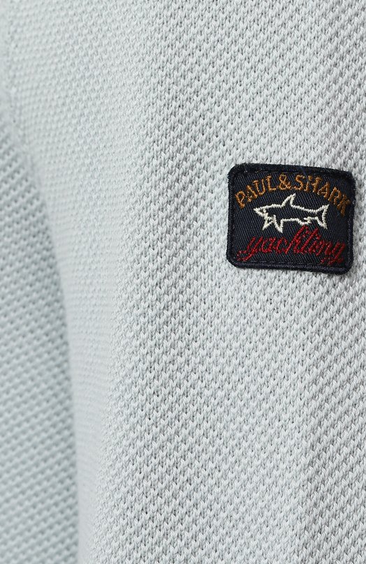 Хлопковый джемпер Paul&Shark 22411504 Голубой  22411504 Фото 5