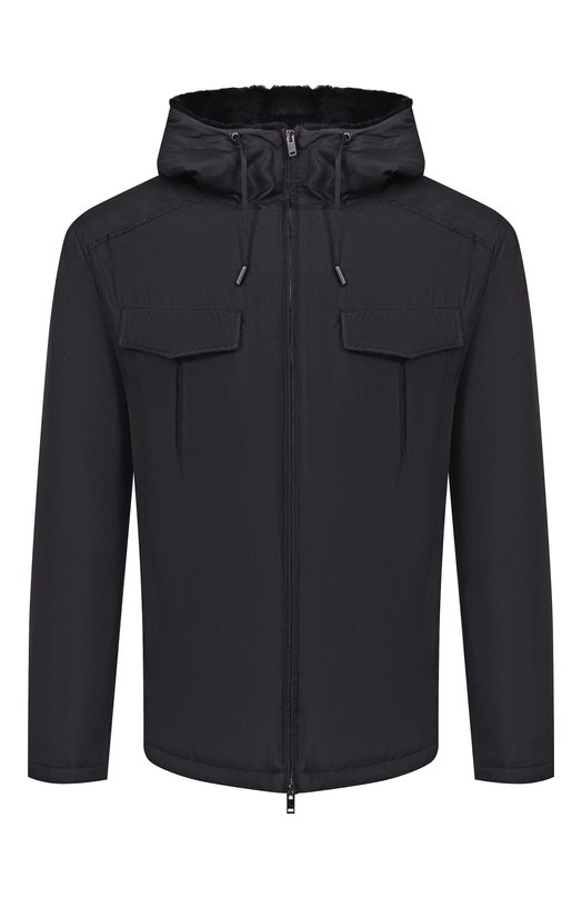 Шелковая куртка MVST M25.1PM.0003/ZEGNA SILKY Чёрный M25.1PM.0003/ZEGNA SILKY