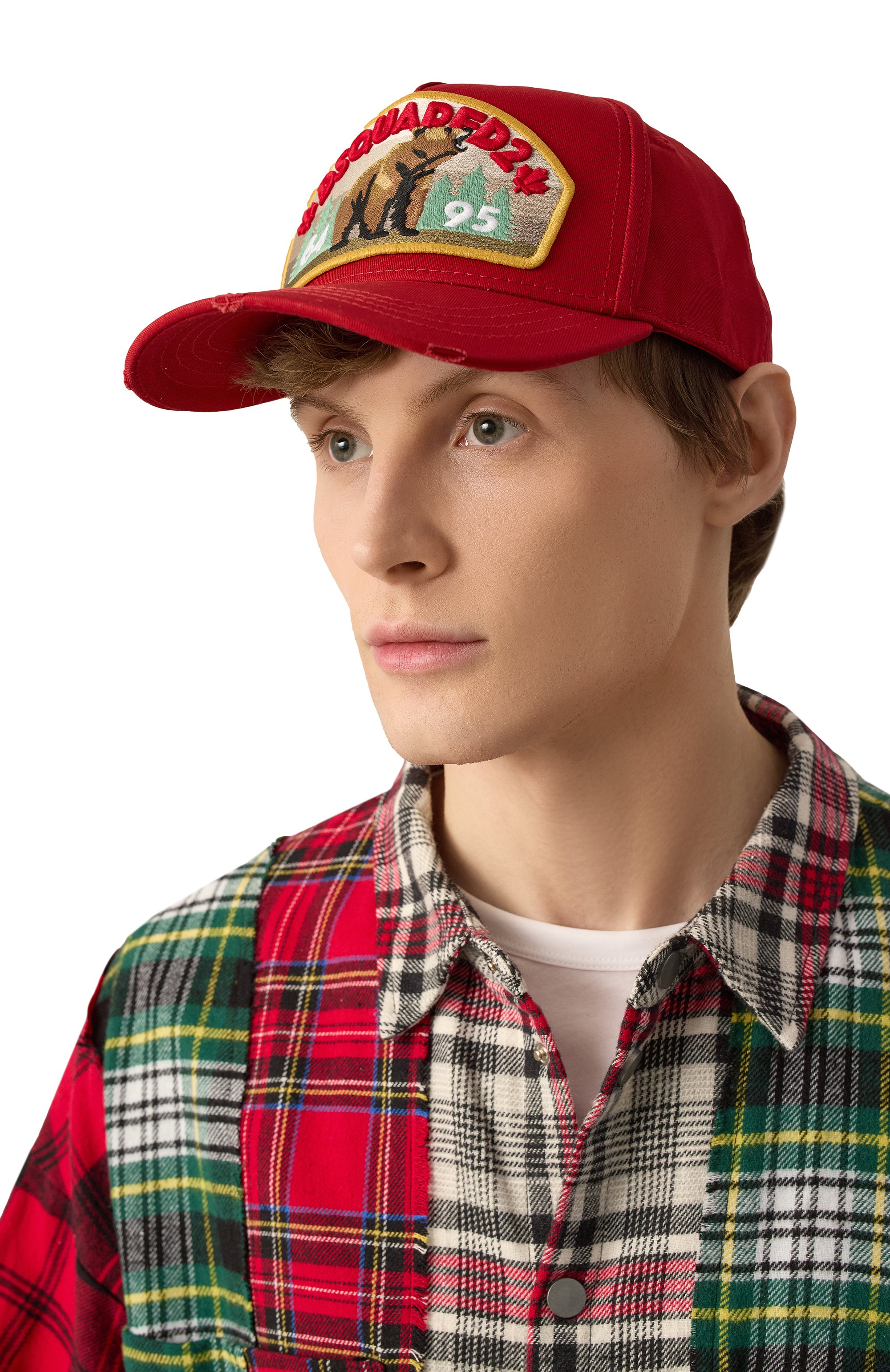 Хлопковая бейсболка DSQUARED2, арт. BCM0875/05C00001, фото 2