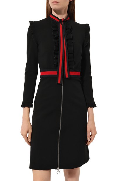 Платье из вискозы GUCCI, арт. 457032 X5C77, фото 3