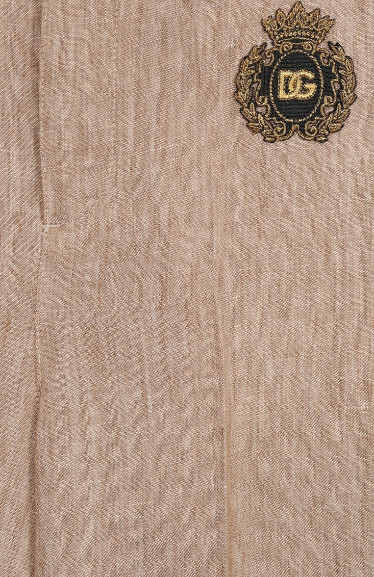 Льняные брюки DOLCE & GABBANA, арт. L44P73/FU4L0/2-6, фото 1