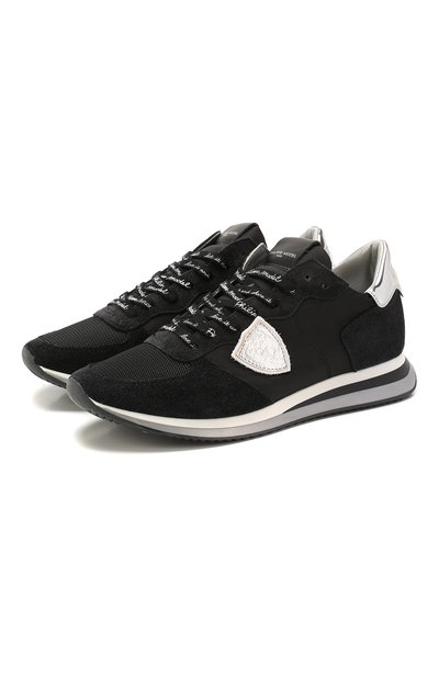 Кожаные кроссовки PHILIPPE MODEL, арт. TZLD WB05, фото 1