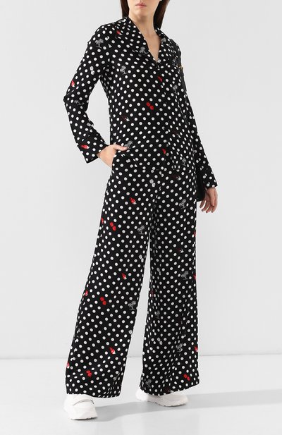 Брюки в горох MCQ SWALLOW, арт. 465354/RMF01, фото 2