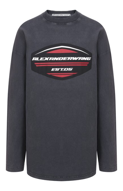 Женский хлопковый лонгслив ALEXANDER WANG, арт. UCC1261109