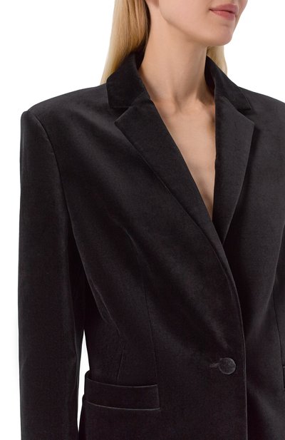 Бархатный жакет RUBAN черного цвета по цене 180000 руб., арт. RFW25/26-3.1.511.2, фото 5 Бархатный жакет RUBAN, арт. RFW25/26-3.1.511.2, фото 5