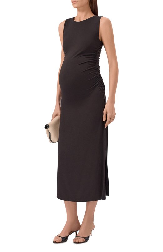 Платье из вискозы Pietro Brunelli AG2517/BB5227 Чёрный  AG2517/BB5227 Фото 2