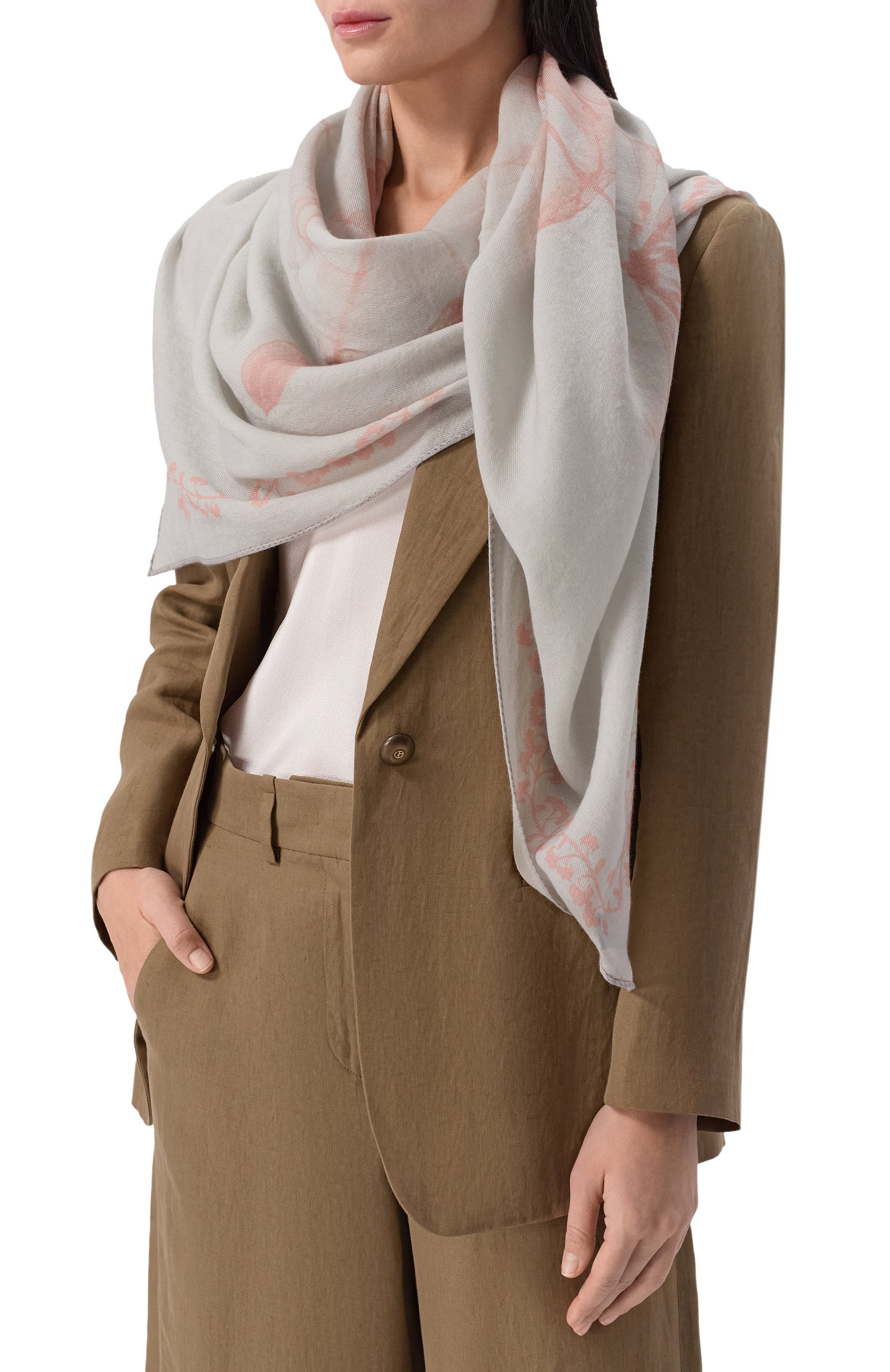 Шаль из кашемира и шелка COLOMBO, арт. S7/120X120/2461-U-PD, фото 2