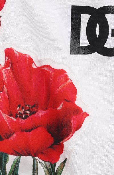 Хлопковое платье DOLCE & GABBANA, арт. L5JD4R/G7G9L/2-6, фото 3