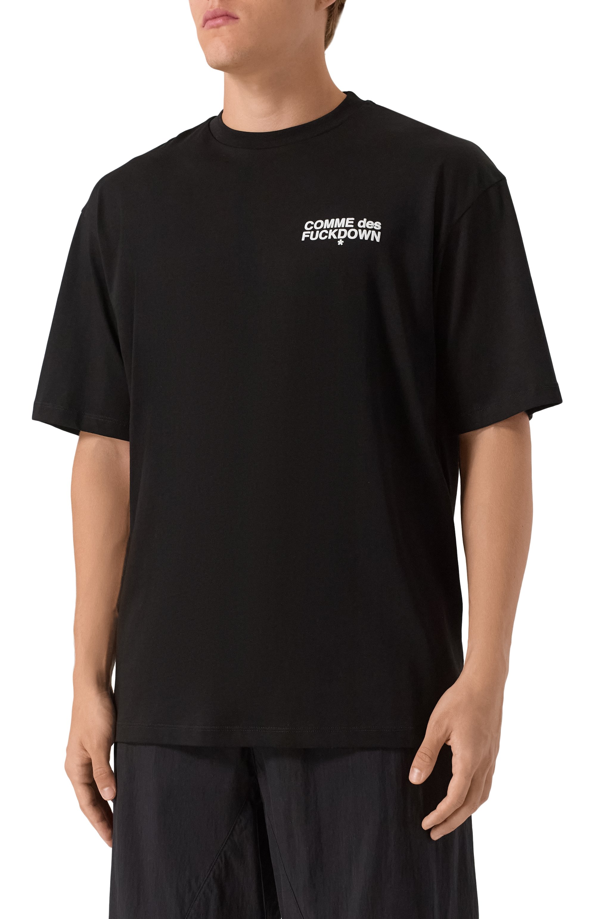 Хлопковая футболка COMME DES FUCKDOWN, арт. CFABW01511, фото 3