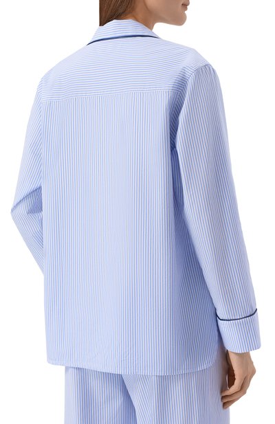 Хлопковая рубашка OFFICINE GENERALE, арт. S26WSHI003, фото 4