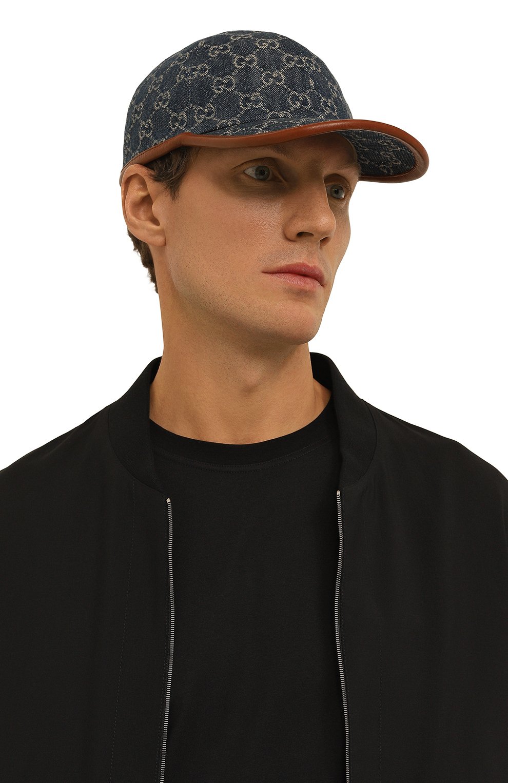 Джинсовая бейсболка GUCCI, арт. 656206 4HAC3, фото 2