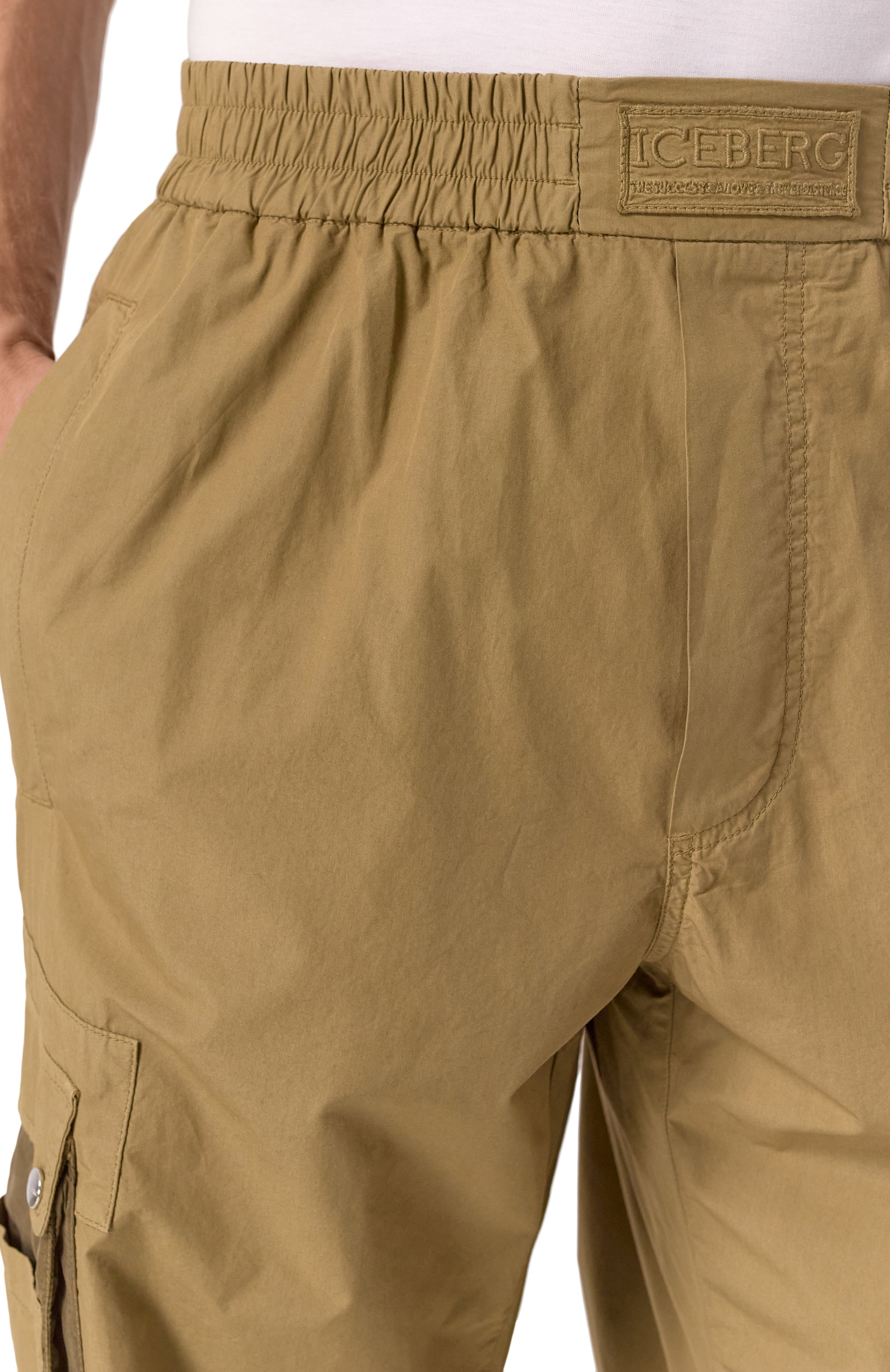 Хлопковые брюки-карго ICEBERG, арт. B050/0032, фото 5