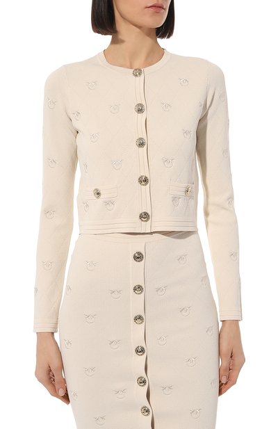 Кардиган из вискозы PINKO, арт. 100147-A0HW, фото 3