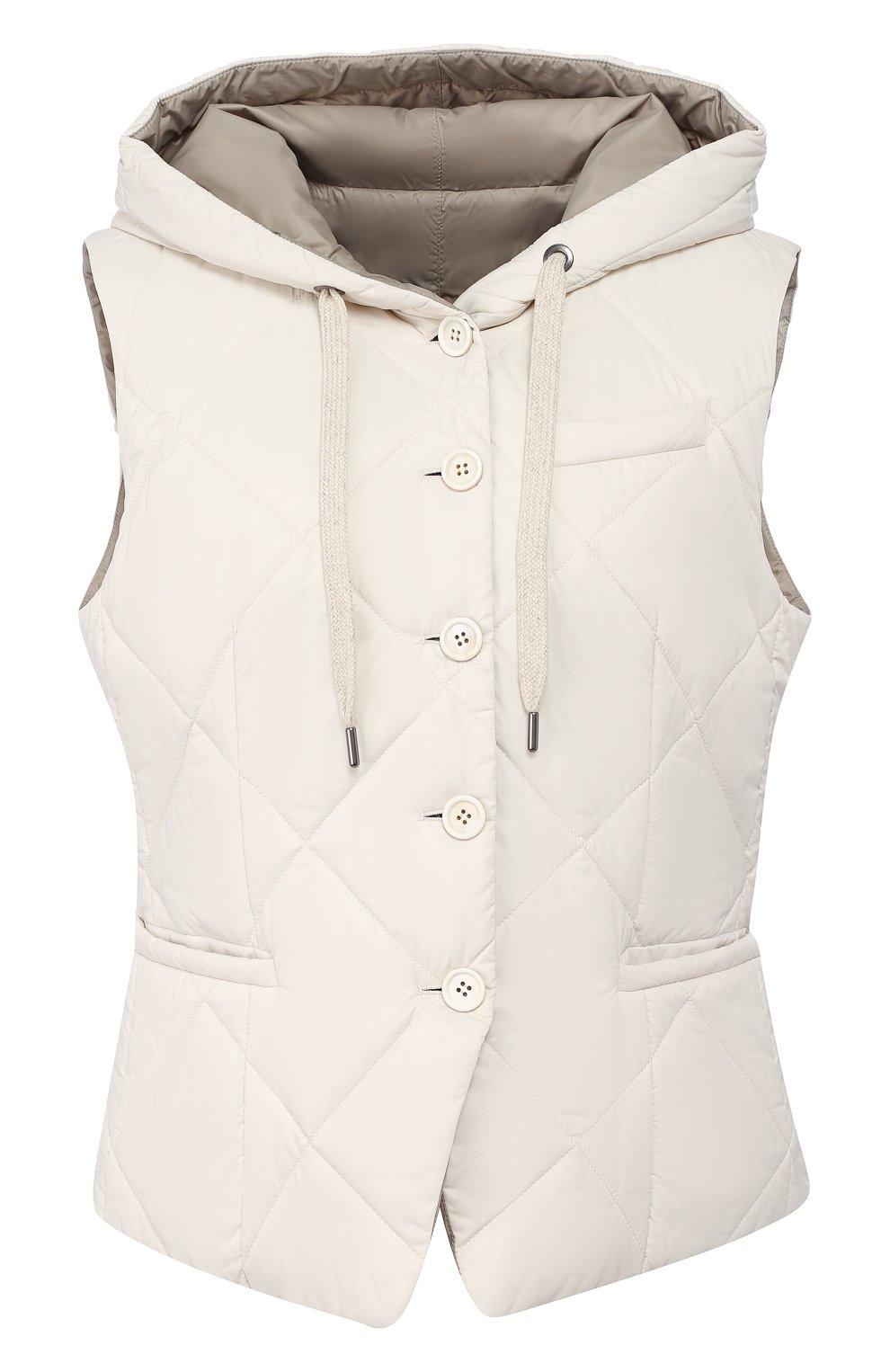 Жилет с капюшоном BRUNELLO CUCINELLI, арт. MR4058810, фото 1