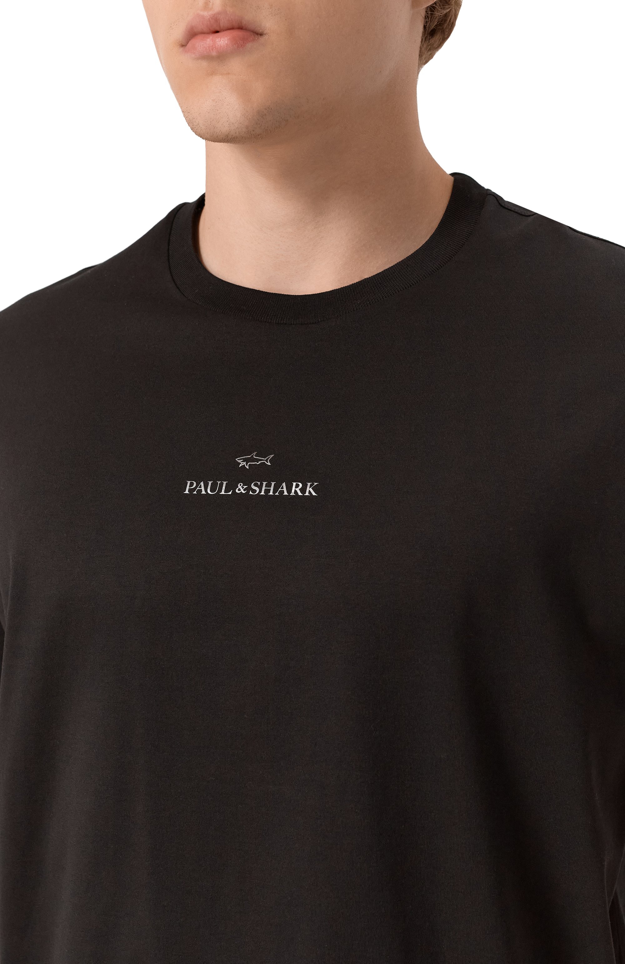 Хлопковая футболка PAUL&SHARK, арт. 99311008, фото 5