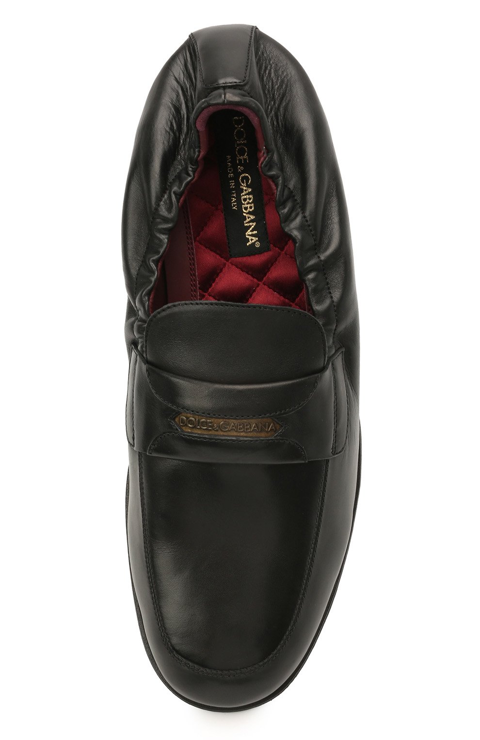 Кожаные лоферы layered dna DOLCE & GABBANA, арт. A50435/AW593, фото 5