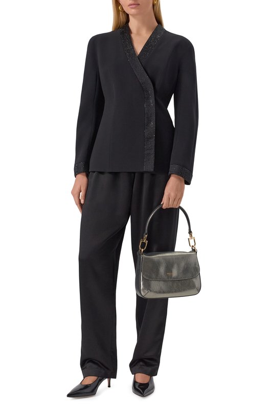 Сумка La Prima Soft small Giorgio Armani Y1B080/YZW4A Серый  Y1B080/YZW4A Фото 7