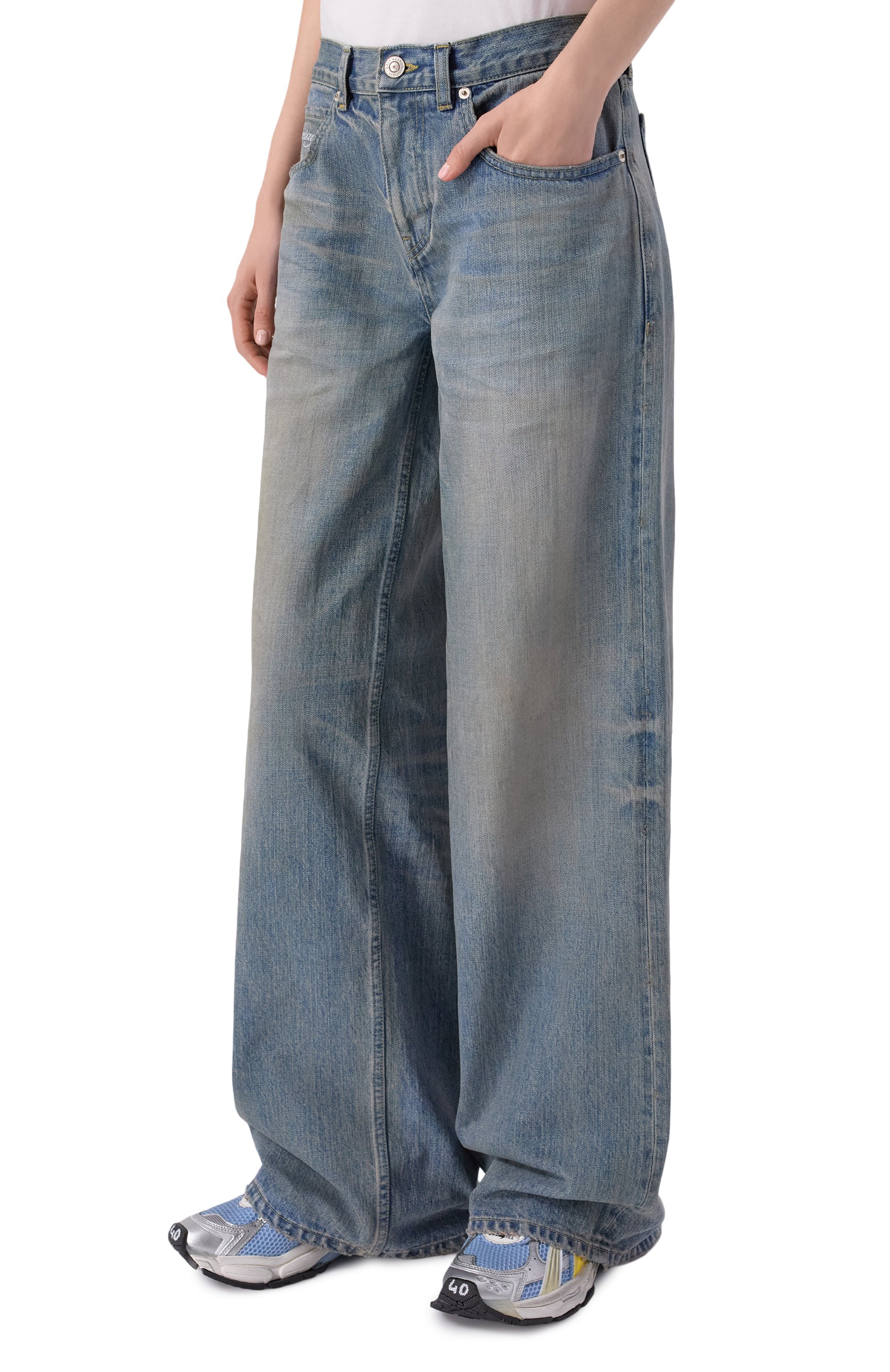 Джинсы BALENCIAGA, арт. 857231/TQW55, фото 3