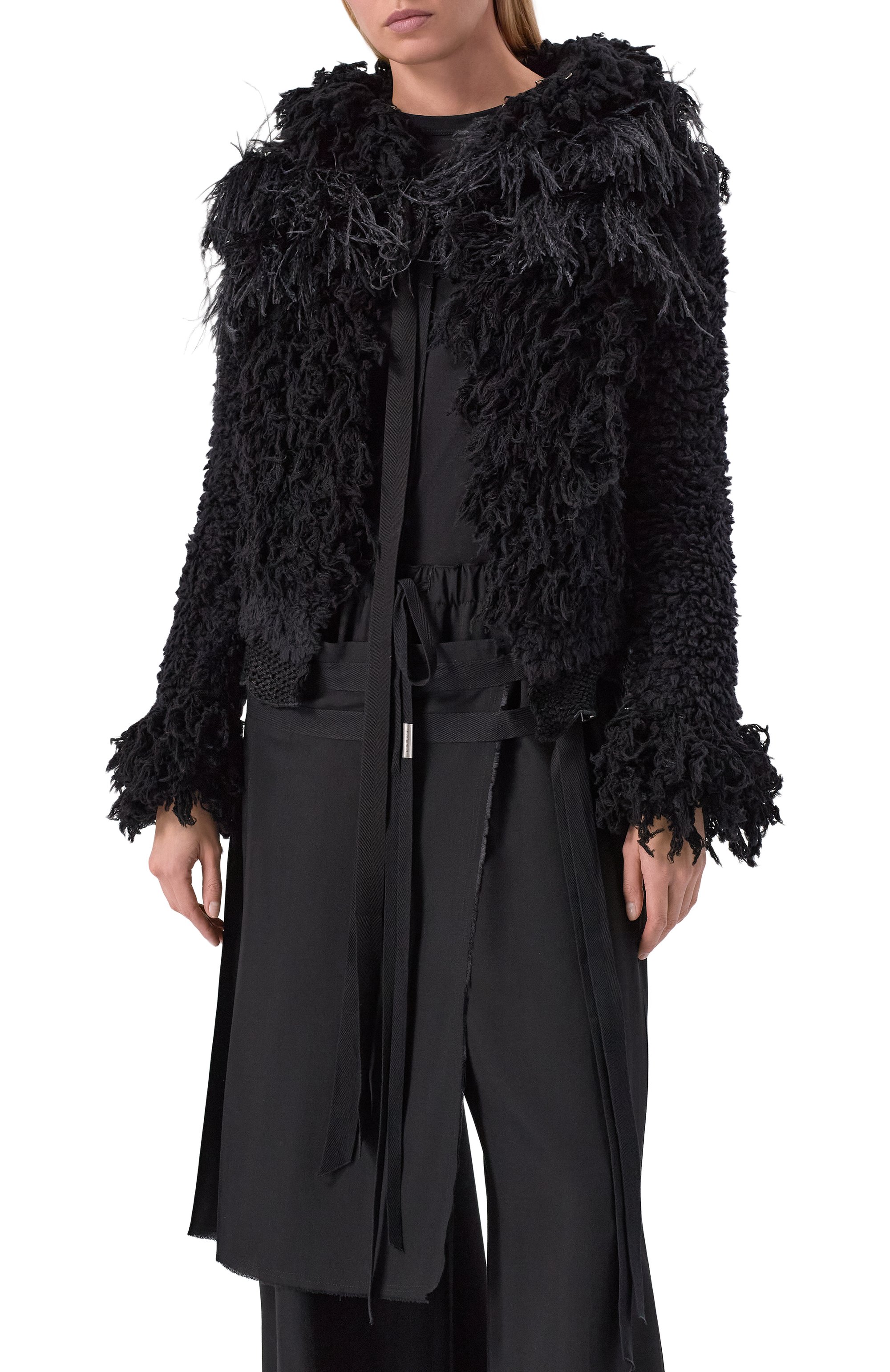 Шерстяной кардиган ANN DEMEULEMEESTER, арт. B0013540/KN082, фото 3