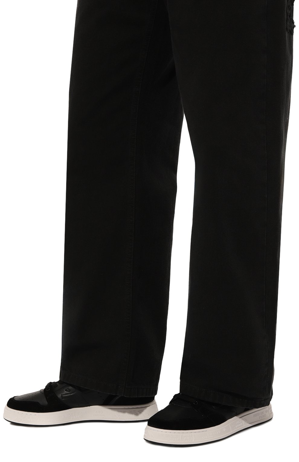 Кожаные кеды mid quinn-d PREMIATA, арт. MID QUINN/VAR 6022, фото 3