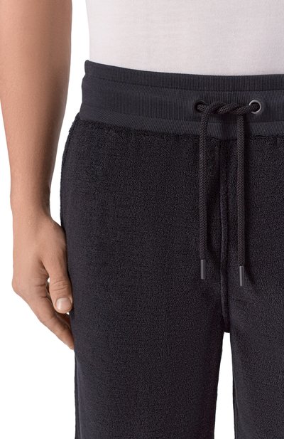 Хлопковые шорты KITON черного цвета по цене 106000 руб., арт. UMM0107, фото 5 Хлопковые шорты KITON, арт. UMM0107, фото 5