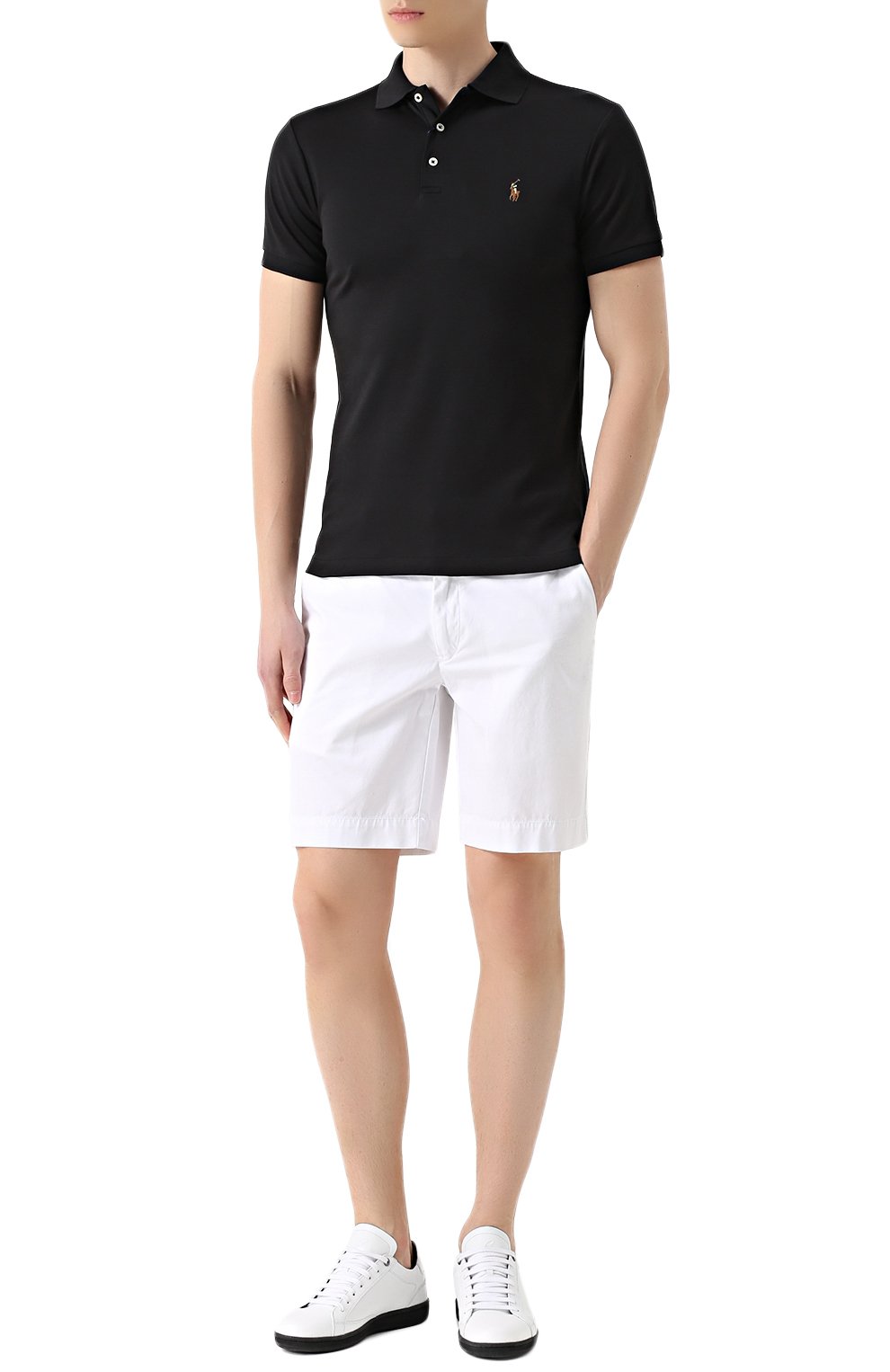 Хлопковое поло POLO RALPH LAUREN, арт. 710652578, фото 2