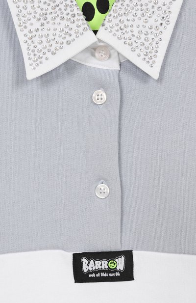 Хлопковый свитшот BARROW, арт. S5BKJGSW141, фото 3