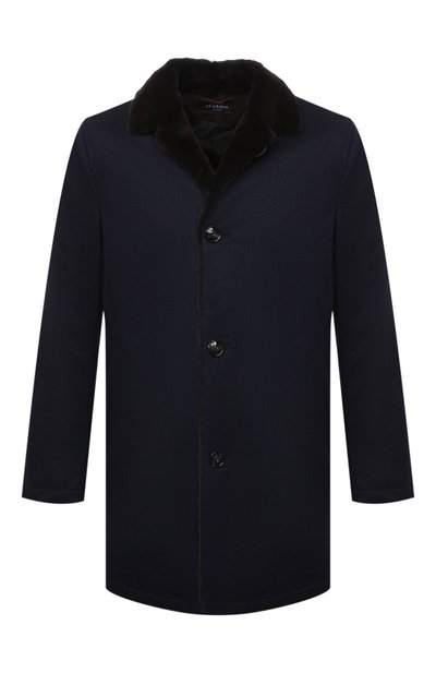 Кашемировое пальто с подкладкой из ласки KITON, арт. UW0480MV03R70, фото 1