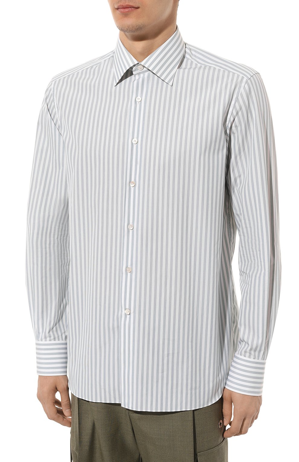 Хлопковая сорочка STEFANO RICCI, арт. MC003678/L2703, фото 3