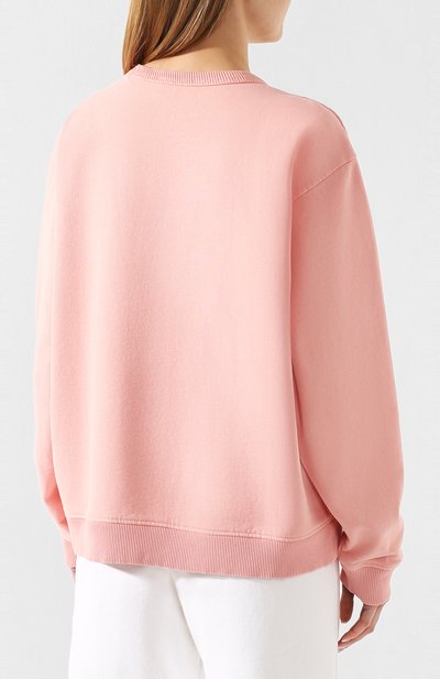 Хлопковый свитшот ACNE STUDIOS розового цвета по цене 35300 руб., арт. AI0045, фото 4 Хлопковый свитшот ACNE STUDIOS, арт. AI0045, фото 4