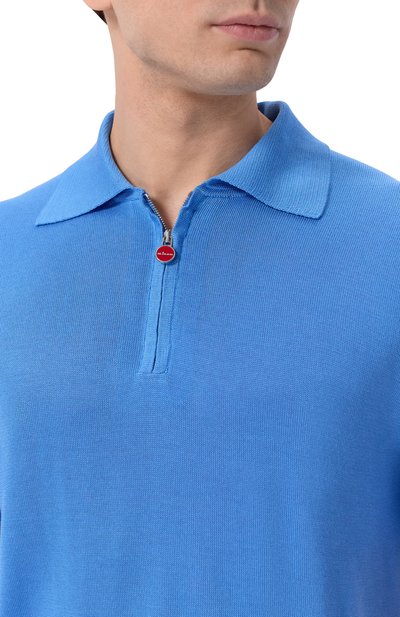 Шелковое поло KITON, арт. UMK0851, фото 5