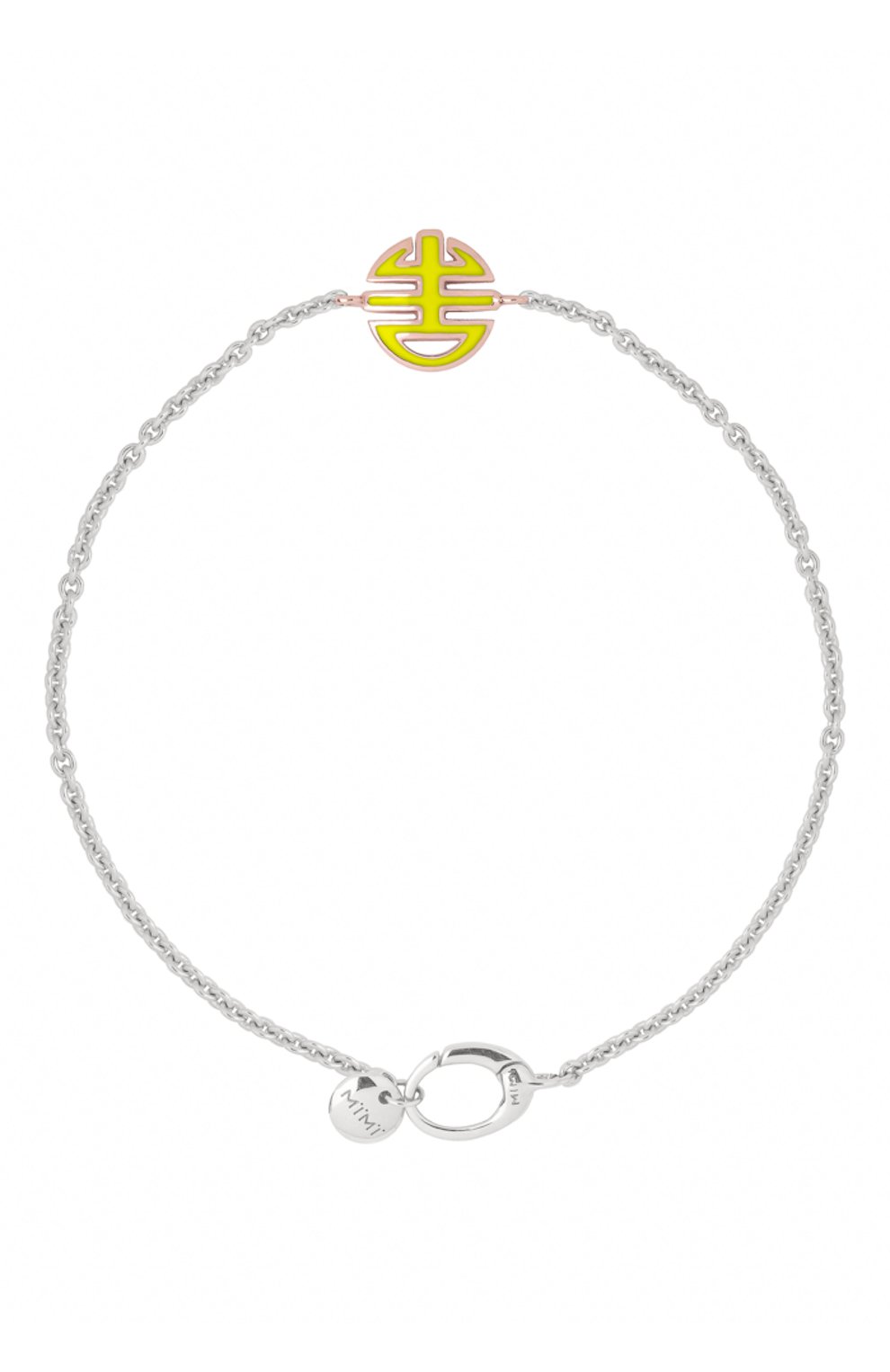 Браслет MIMI бесцветного цвета по цене 25300 руб., арт. B23VOKGL-175, фото 1 Браслет MIMI, арт. B23VOKGL-175, фото 1