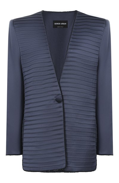 Женский шелковый жакет GIORGIO ARMANI, арт. GW004385/AF31286