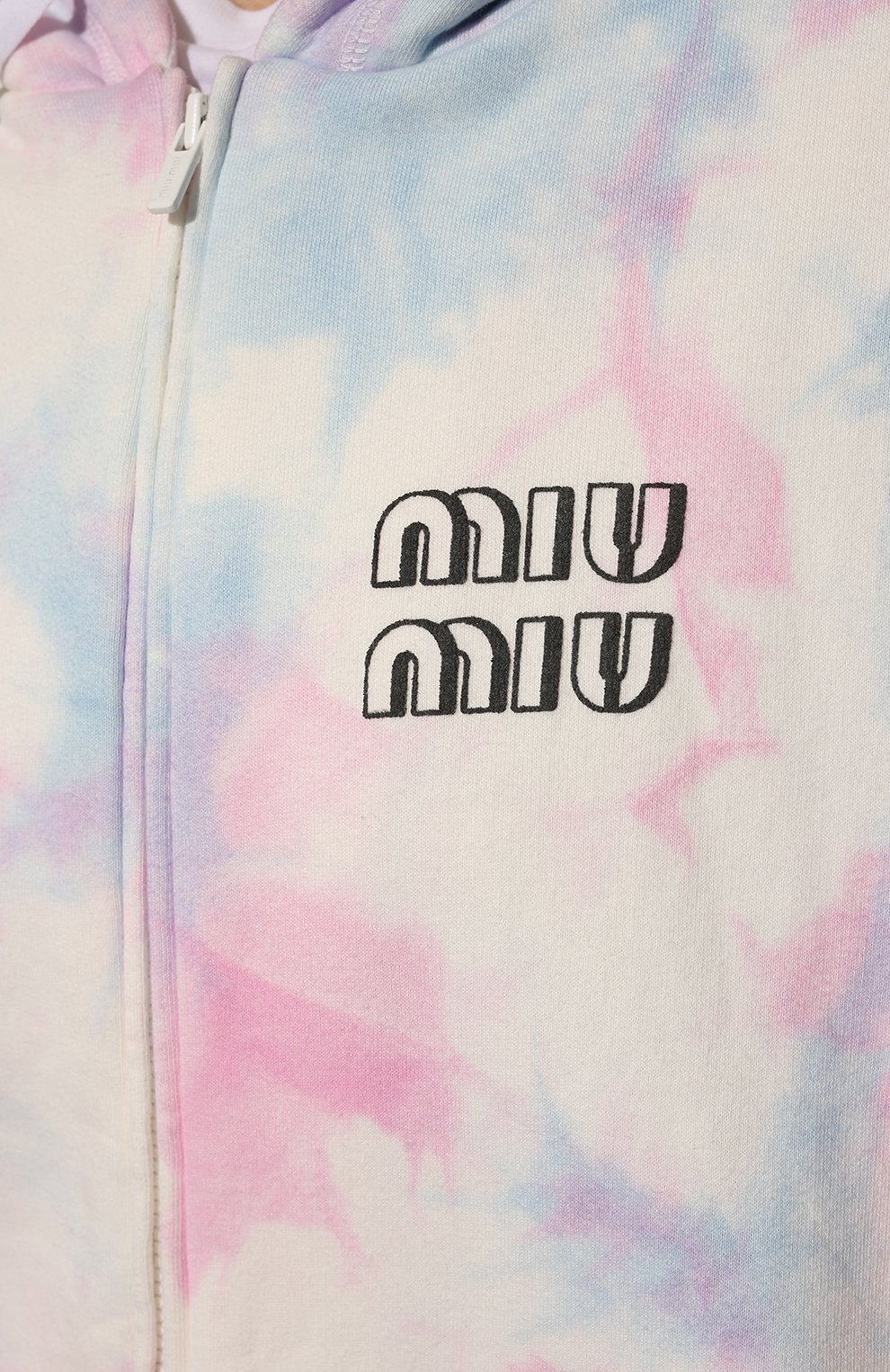 Хлопковый кардиган MIU MIU, арт. MJL786-1ZL8-F0E18, фото 5