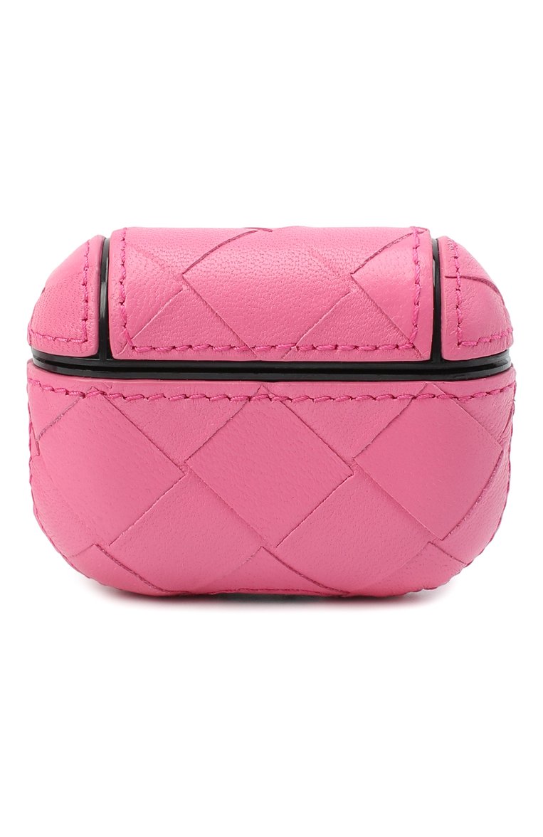 Чехол для airpods pro BOTTEGA VENETA розового цвета, арт. 630309/VCPP0 | Фото 1 (Региональные ограничения белый список (Axapta Mercury): RU, Не проставлено; Нос: Не проставлено)