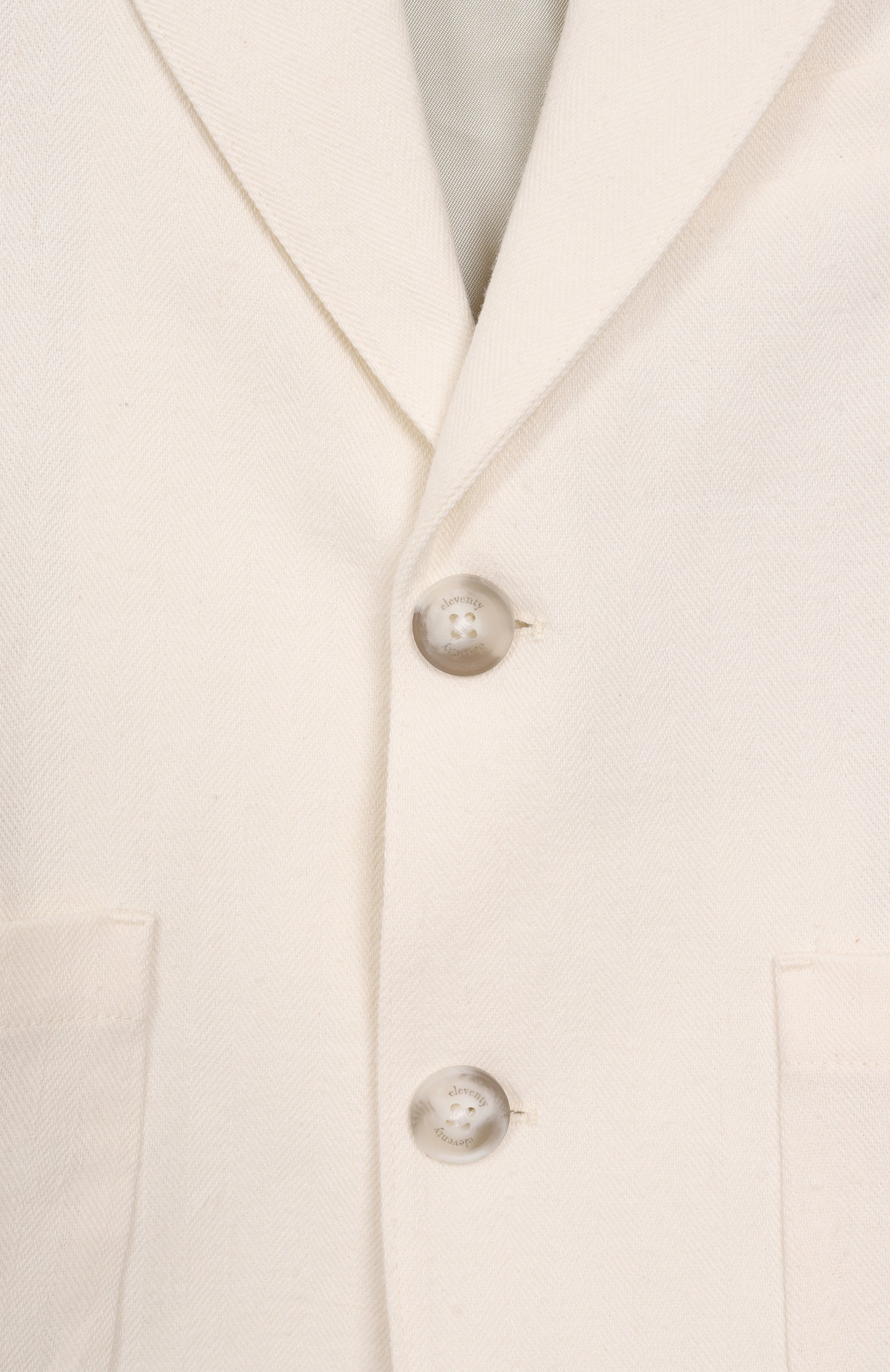 Пиджак из хлопка и льна ELEVENTY, арт. EW2Q54/G0181/10-16, фото 3
