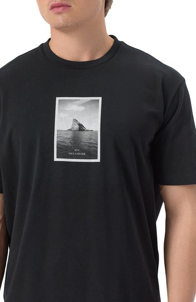 Хлопковая футболка PAUL&SHARK, арт. 25411062/S, фото 5