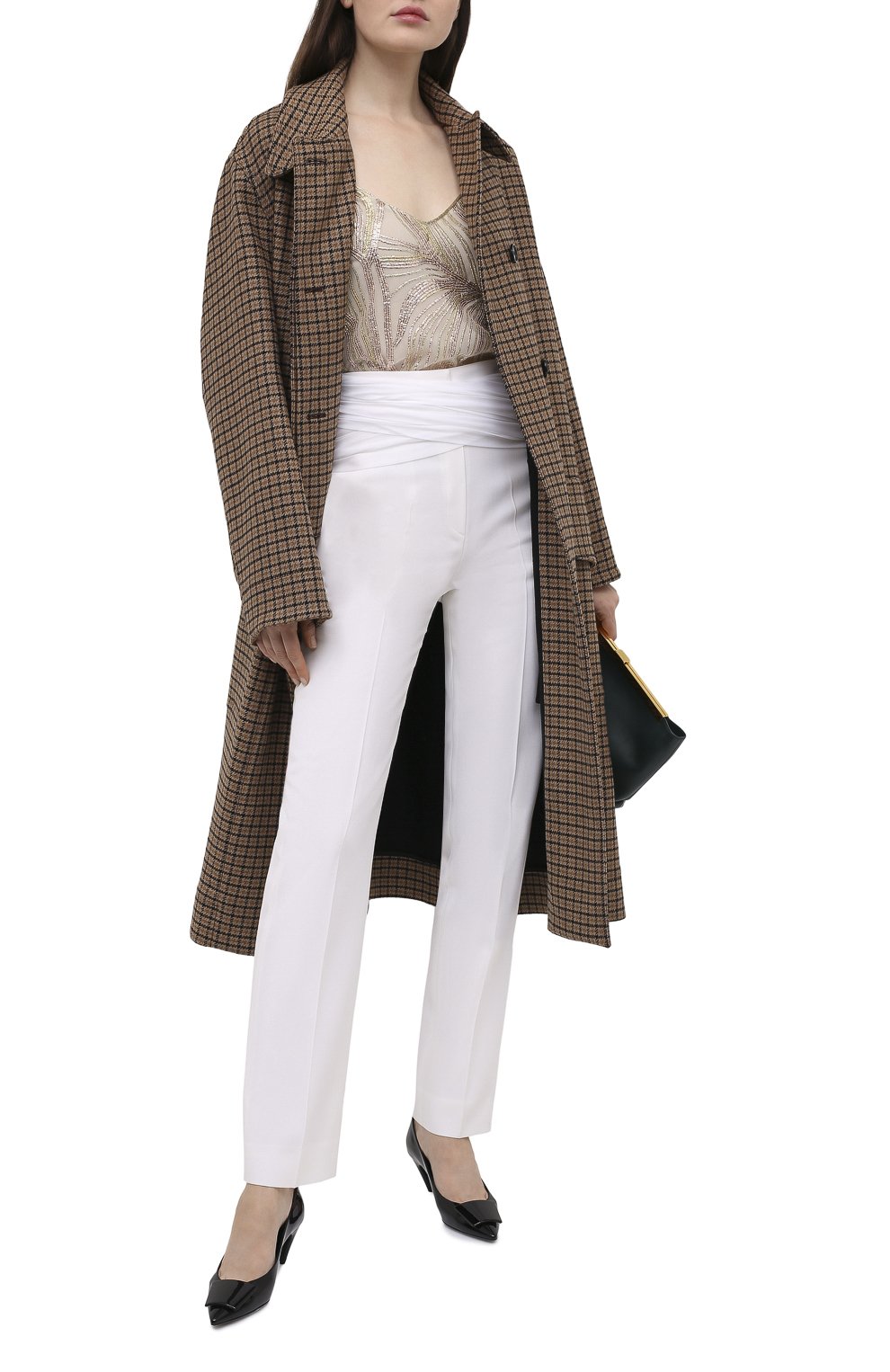 Топ DRIES VAN NOTEN светло-розового цвета по цене 98350 руб., арт. 202-10734-1421, фото 2 Топ DRIES VAN NOTEN, арт. 202-10734-1421, фото 2