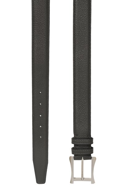 Кожаный ремень KITON, арт. USC6035N01073, фото 3