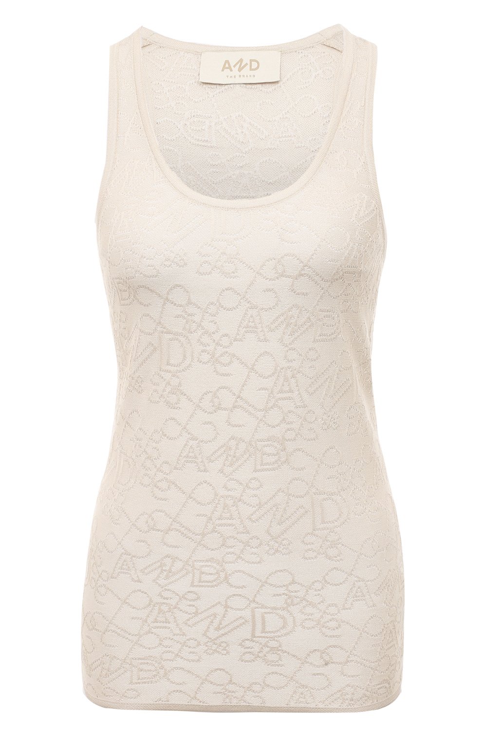 Майка из вискозы AND THE BRAND, арт. S23-TP019-1603-101, фото 1