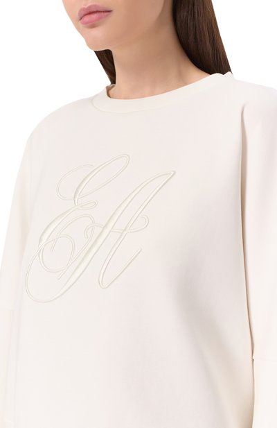 Хлопковый свитшот EMPORIO ARMANI, арт. EW000482/AF10002, фото 5