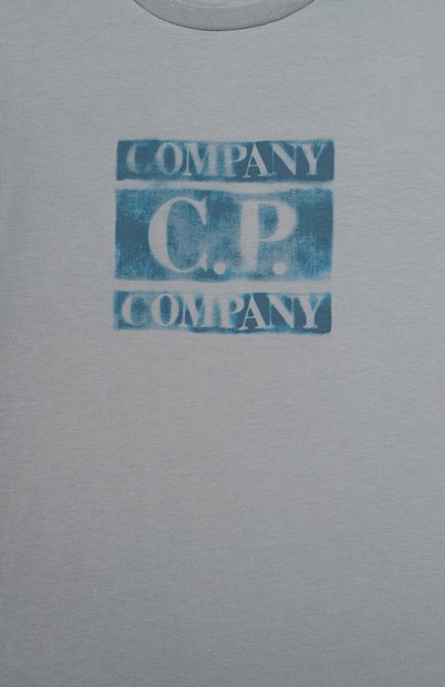 Хлопковая футболка C.P. COMPANY, арт. C6M00L/LAA17, фото 3